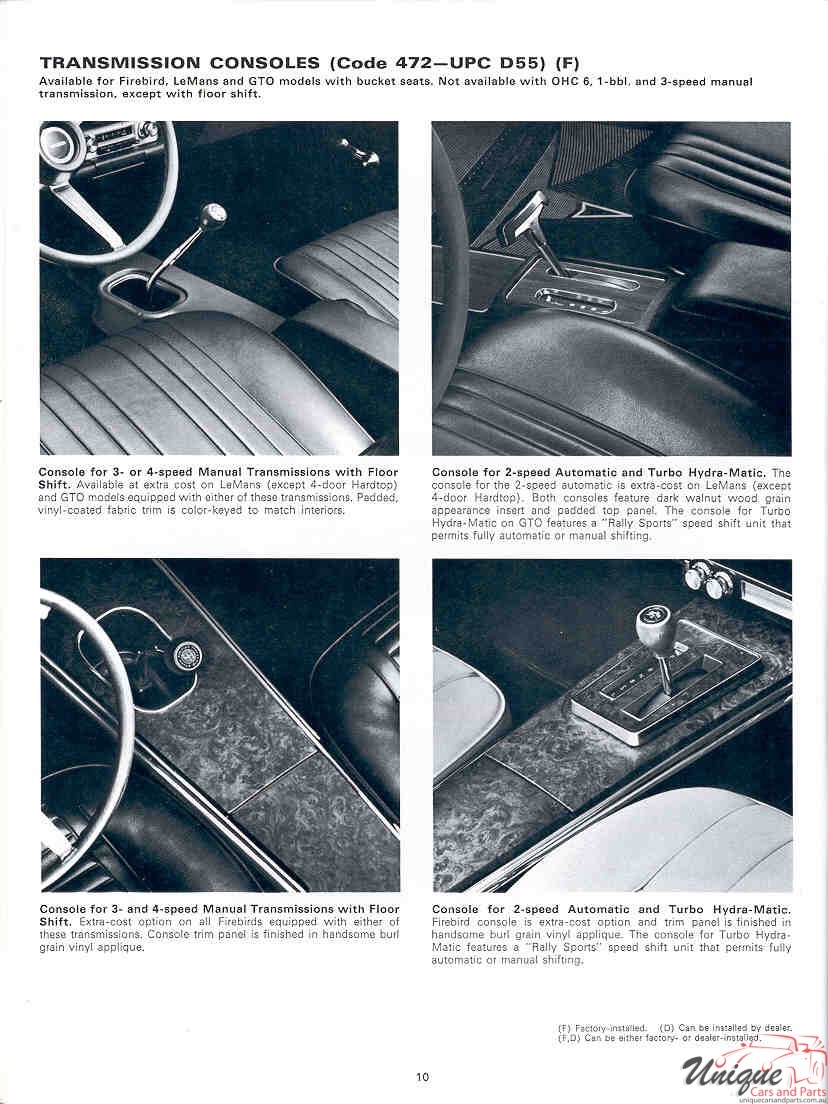 1969 Pontiac Accessories Brochure Page 26